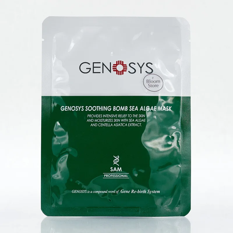 Genosys Soothing Bomb Sea Algae Mask (SAM) Заспокійлива маска