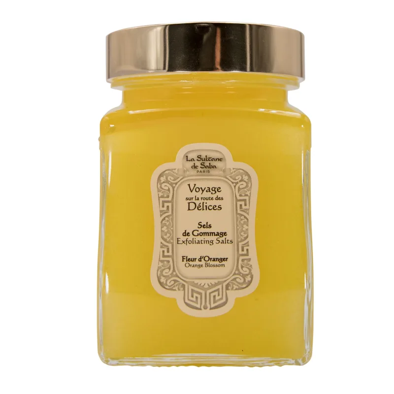 La Sultane De Saba Exfoliating Salts Orange Blossom Сольовий скраб для тіла з ароматом апельсинові квіти