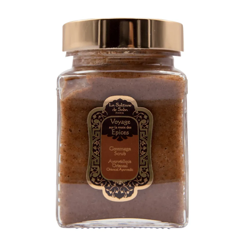 La Sultane De Saba Ayurvedic Commage Scrub Скраб для тіла з кісточками абрикоса аюрведичний