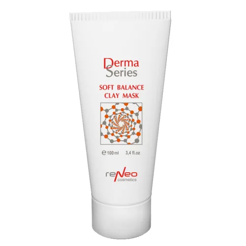 Поживна балансуюча маска з освітлючою пом'якшувальною дією - Derma Series Soft balance clay mask