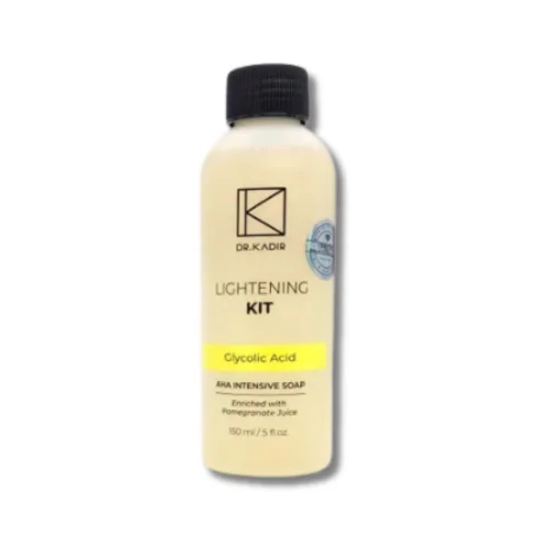 Очищаюче гель-мило з АНА-кислотами - Dr. Kadir Exclusive restore AHA glycolic gel-soap 100ml