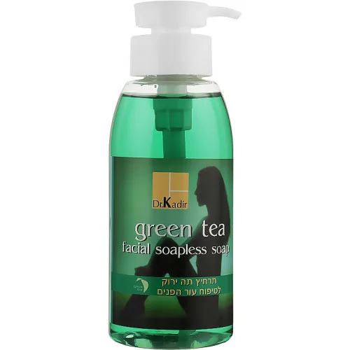 Очищаючий гель для вмивання Зелений чай Dr. Kadir Green Tea Facial Soapless Soap, 330 мл