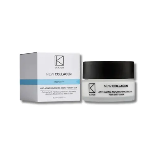 Поживний крем для сухої шкіри з мікроколагеном Dr. Kadir New Collagen Anti-Aging Nourishing Cream