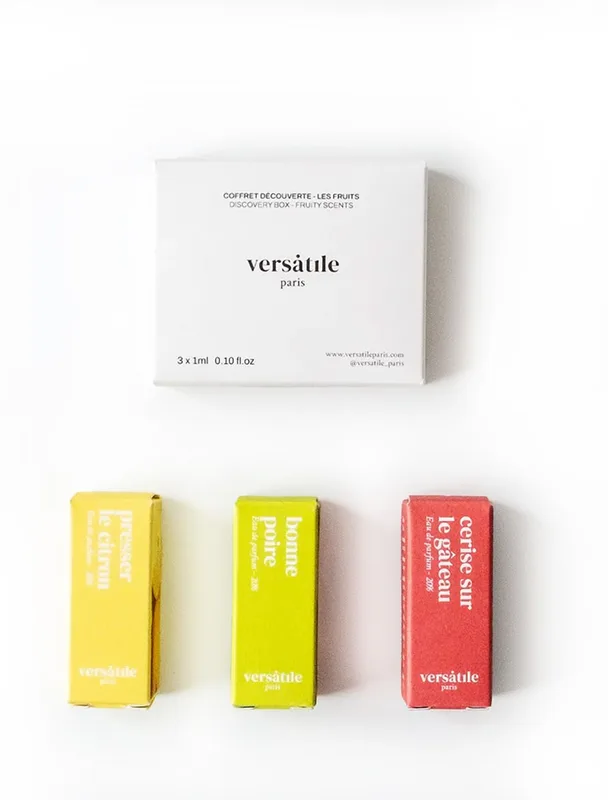 Versatile Paris Fruity Scents 3x1 ml