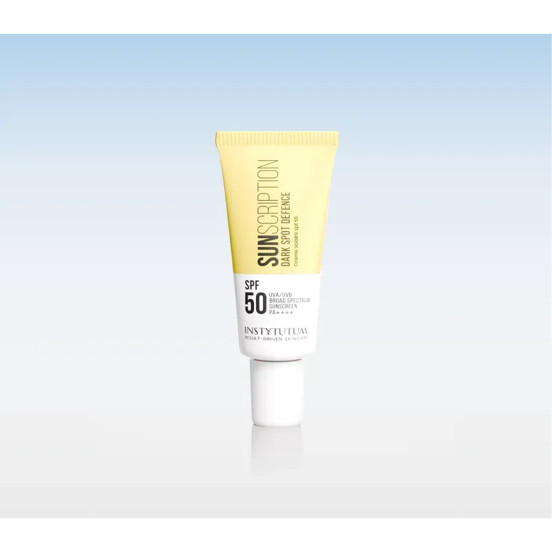 Сонцезахисний крем INSTYTUTUM Sunscription Dark Spot Defence SPF50 Travel Size — дорожній формат