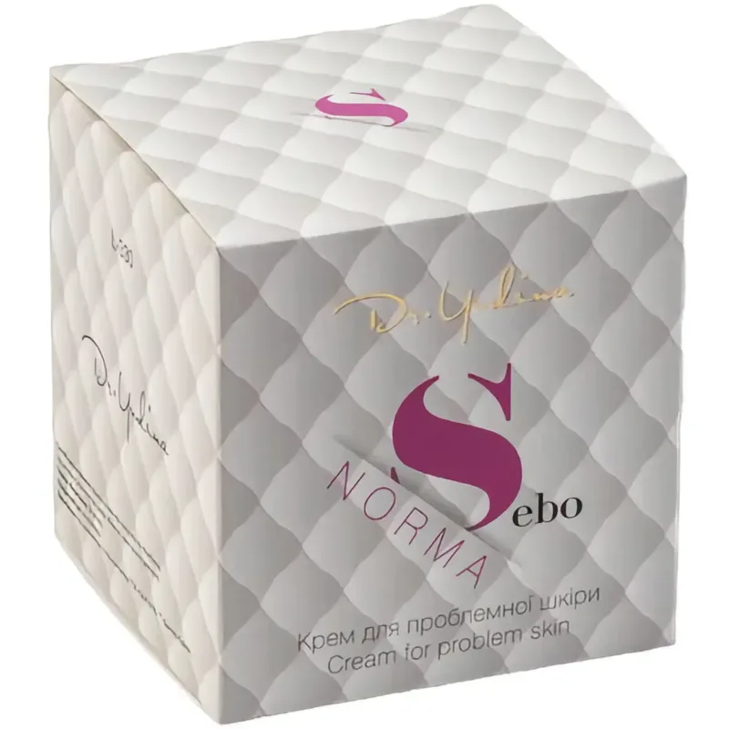 Себорегулювальний крем для проблемної шкіри Dr. Yudina Sebo-Norma Cream For Problem Skin