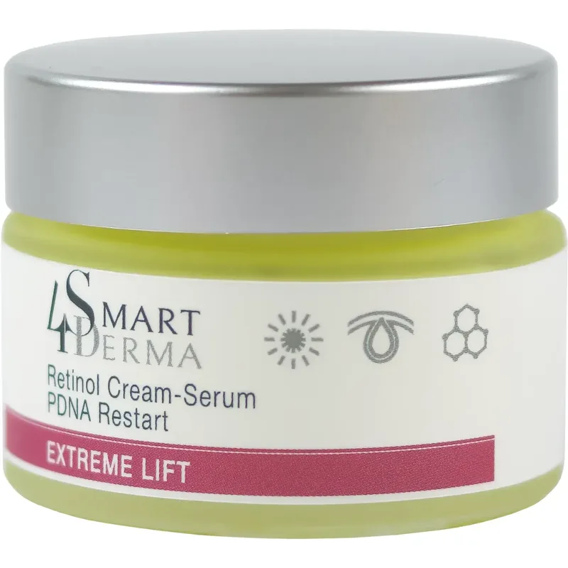 Омолоджувальна сироватка з ретинолом для вікової шкіри Smart4Derma Retinol Cream-Serum PDNA Restart