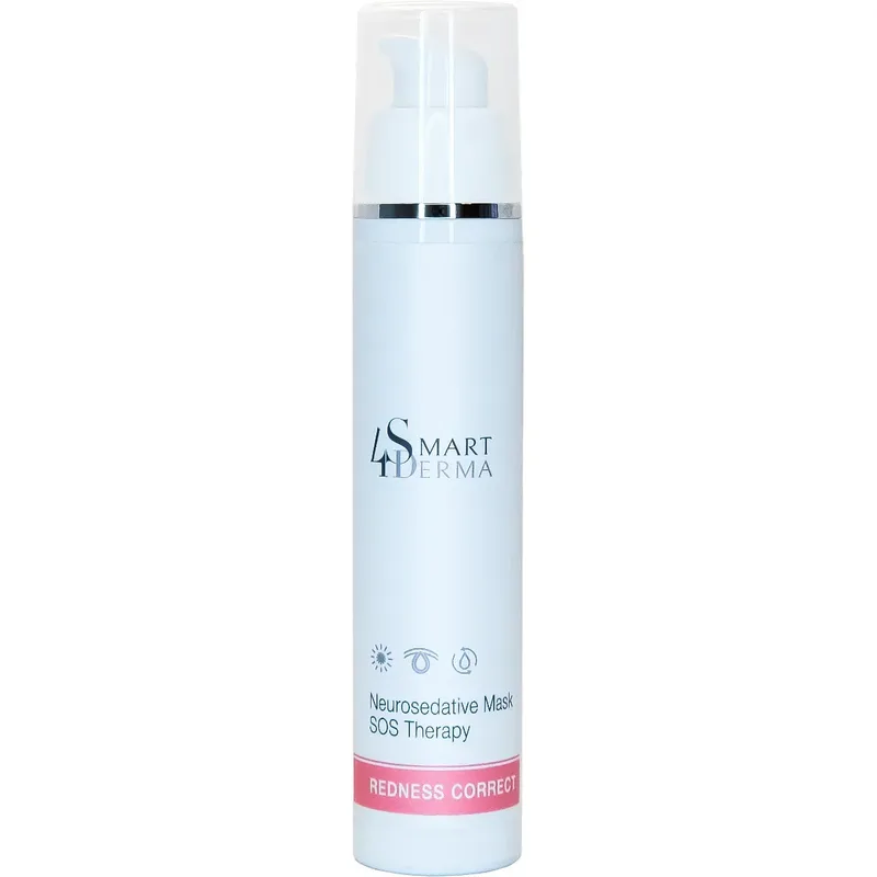 Нейроседативна заспокійлива маска для чутливої шкіри Smart4Derma Neurosedative Mask SOS Therapy