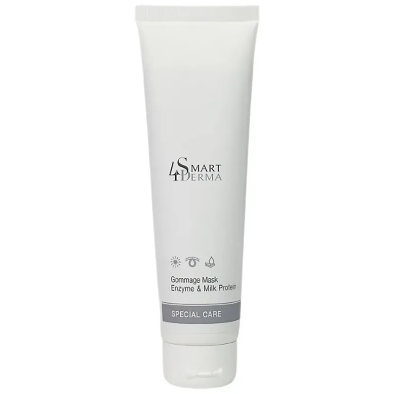 Маска-гомаж для делікатного очищення та сяйва шкіри Smart4Derma Gommage Mask Enzyme Milk Protein