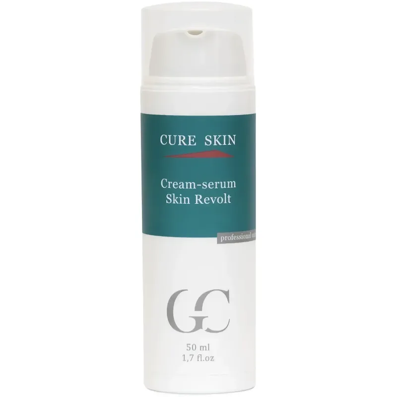 Зволожувальна антивікова крем-сироватка для всіх типів шкіри Cure Skin Cream-Serum Skin Revolt