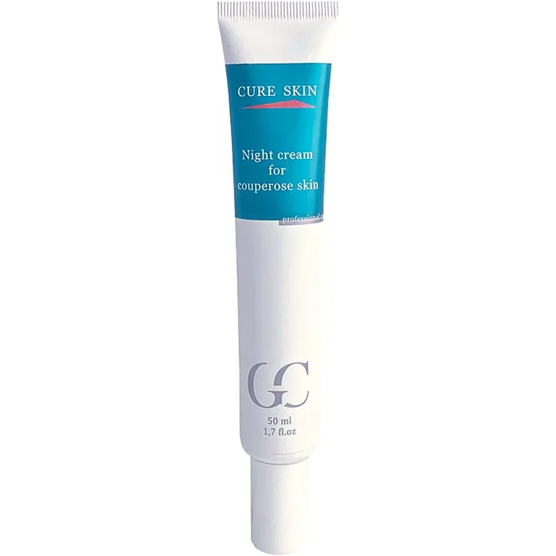Нічний крем для заспокоєння куперозної шкіри Cure Skin Night Cream For Couperose Skin