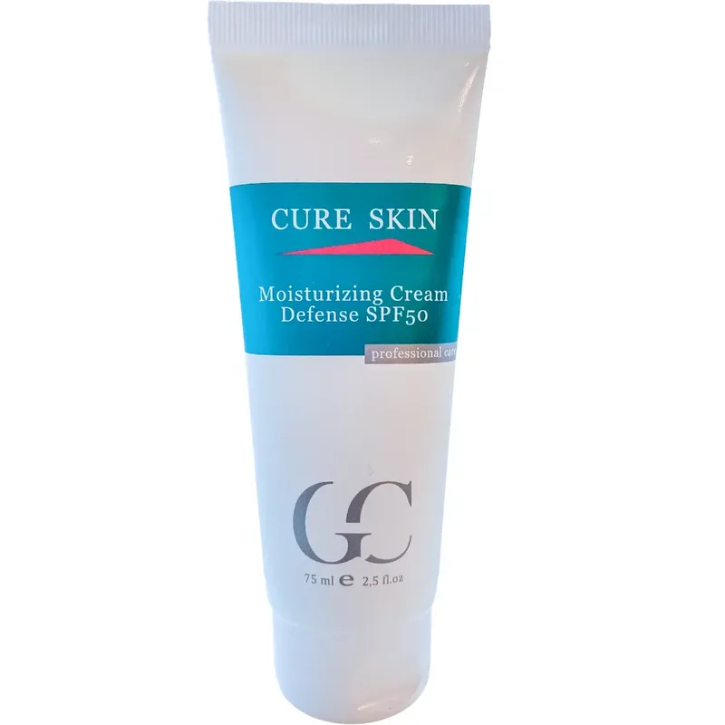 Зволожуючий крем для обличчя SPF 50 Cure Skin Moisturizing Cream Defense SPF 50