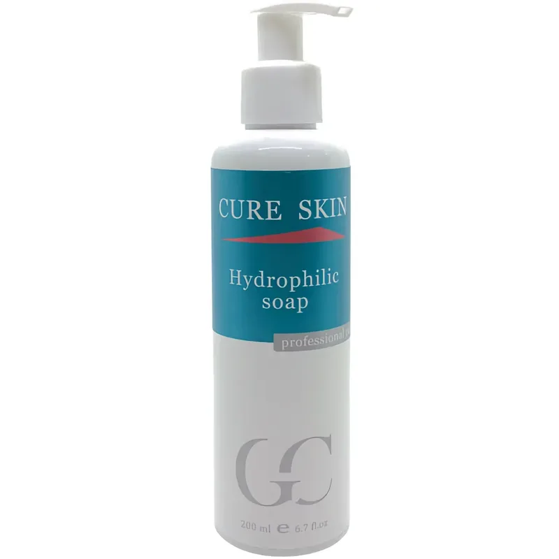 Гідрофільне мило для делікатного очищення всіх типів шкіри Cure Skin Hydrophilic Soap