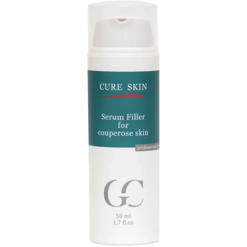 Антикуперозна омолоджувальна сироватка для чутливої шкіри Cure Skin Serum Filler
