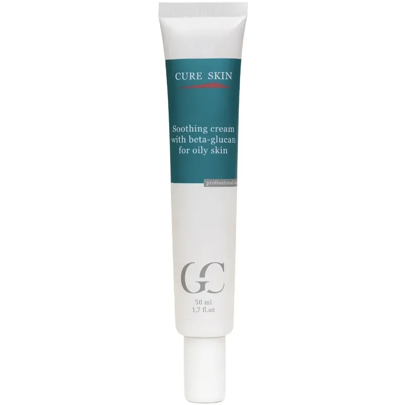 Протизапальний себорегулюючий крем для жирної шкіри Cure Skin Soothing Cream With Beta-Glucan