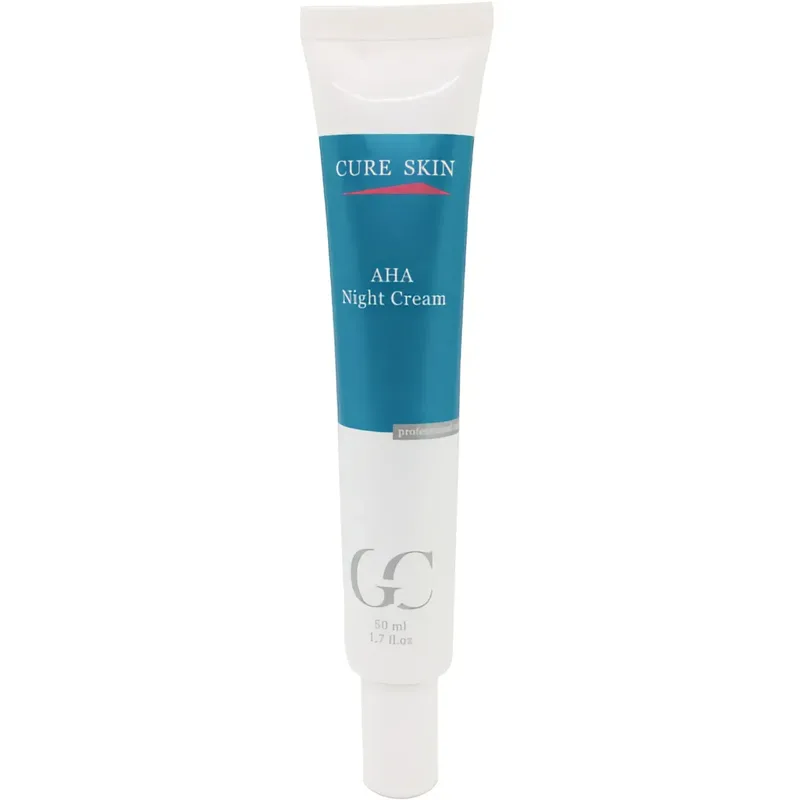 Відновлювальний нічний крем з АНА кислотами для сухої шкіри Cure Skin AHA Night Cream