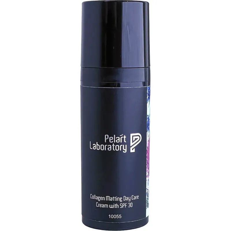 Денний матуючий крем з колагеном SPF 30 «світлий тон» Pelart Laboratory Collagen Matting Day Care Cream