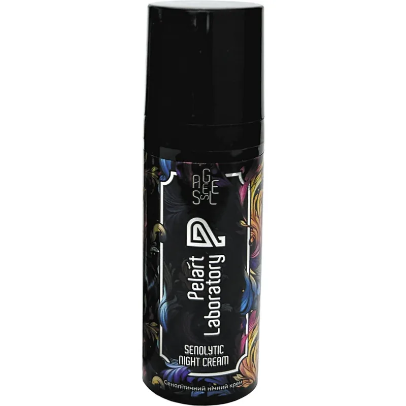 Нічний крем проти старіння для всіх типів шкіри Pelart Laboratory Senolytic Night Cream
