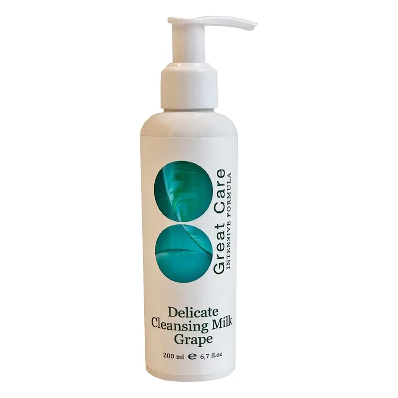 Делікатне очищаюче молочко «Grape» Great Care
