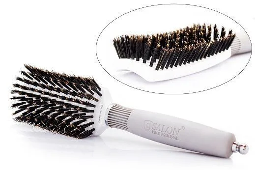 N-OG 002 AB-Ci Щітка для волосся з натуральною щетиною Salon Professional