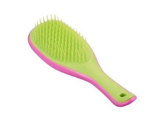 Щітка для волосся масажна Cecilia Super Hair Brush Mini рожево-лимонна