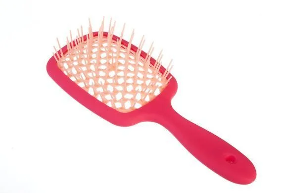 Щітка для волосся матова Cecilia Super Hair Brush малинова