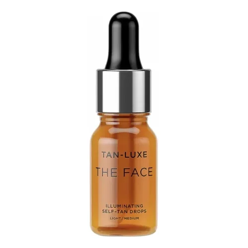 Краплі для автозасмаги обличчя TAN-LUXE The Face Illuminating Self-Tan Drops Light/Medium — обʼєм