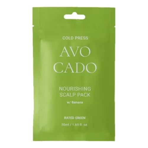 Поживна маска з авокадо RATED GREEN Avocado Nourishing Scalp Pack with Banana — обʼєм