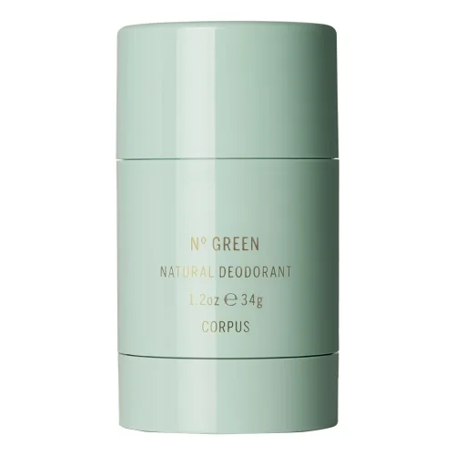 Натуральний дезодорант з ароматом бергамоту та лимона CORPUS Natural Deodorant "№ Green" — вага 34 г 34 г