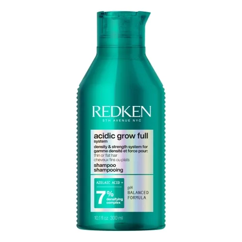 Шампунь для зміцнення та збільшення густоти волосся REDKEN Acidic Grow Full System Shampoo — обʼєм 300 мл
