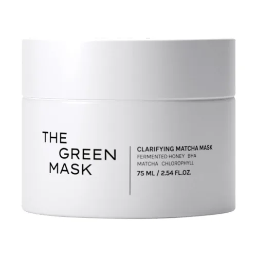 Детокс-маска з матчею для глибокого очищення шкіри MANTLE The Green Mask – Clarifying + Non-Drying Matcha Mask — обʼєм 75 мл