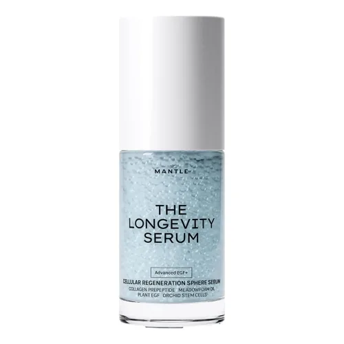 Сироватка для клітинного оновлення та пружності шкіри MANTLE The Longevity Serum – Cellular Regeneration Sphere Serum — обʼєм 30 мл