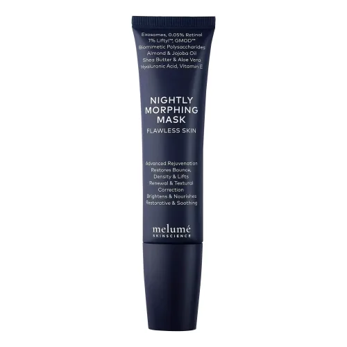 Нічна маска для інтенсивного оновлення шкіри з ретиналем MELUMÉ SKINSCIENCE Nightly Morphing Mask — обʼєм 60 мл