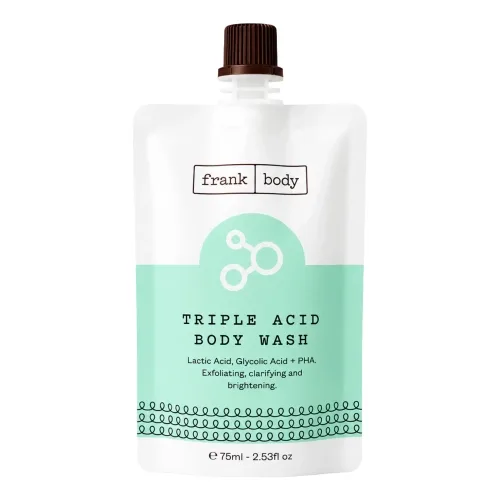 Гель для душу з потрійним комплексом кислот FRANK BODY Triple Acid Body Wash — обʼєм 75 мл 75 мл