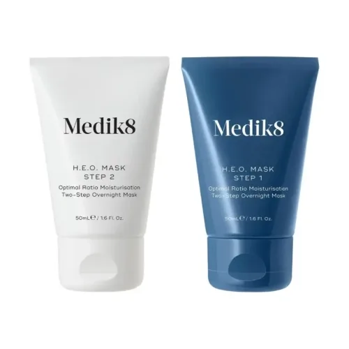 Глибоко зволожуюча двоступенева нічна маска MEDIK8 H.E.O. Mask — обʼєм 100 мл