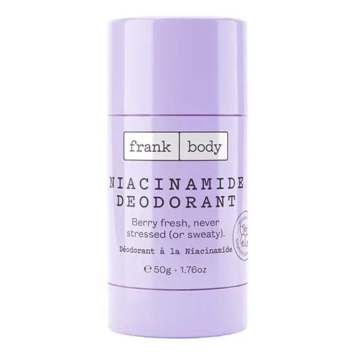 Дезодорант із ніацинамідом проти тьмяності шкіри FRANK BODY Niacinamide Deodorant — вага 50 г