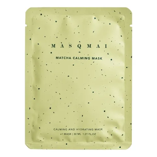 Заспокійлива гідрогелева маска для обличчя MASQMAI Matcha Calming Mask 1 pcs