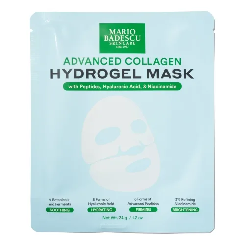 Гідрогелева маска для обличчя з колагеном MARIO BADESCU Advanced Collagen Hydrogel Sheet Mask 1 pcs — вага 34 г