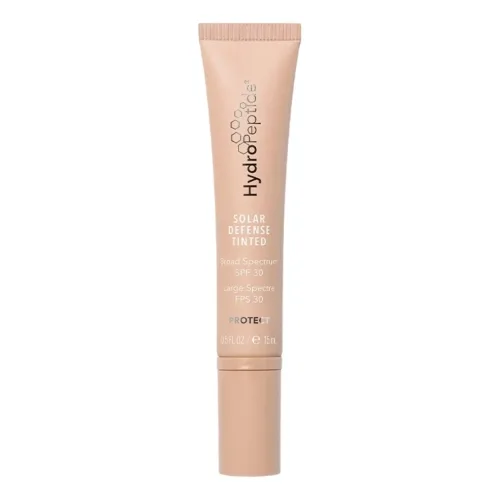 Зволожувальний сонцезахисний крем з тоном HYDROPEPTIDE Solar Defense Tinted SPF 30 Travel Size — обʼєм 15 мл 15 мл