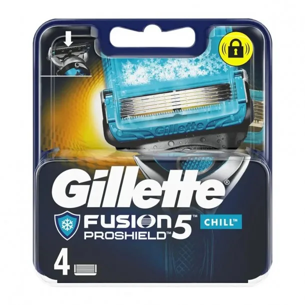 Касети для Бритви Gillette Fusion 5 Proshield Chill (4 шт)