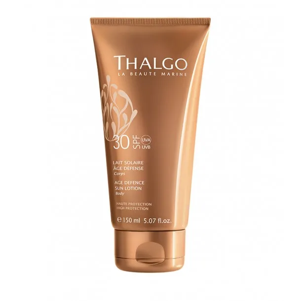 Омолоджуючий Захисний Лосьйон для Тіла Thalgo Age Defence Sun Lotion SPF30 (150 мл)