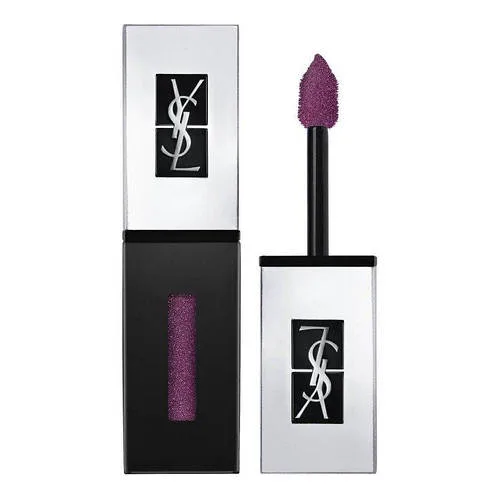Блиск для губ YSL Rouge Pur Cururure Vernis A Levres Holographics Glosy Stain color 503 Neon Prune ТЕСТЕР
