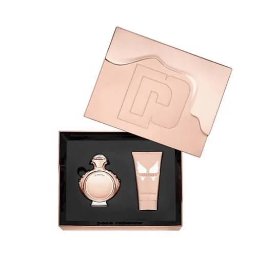 Жіночий подарунковий набір Paco Rabanne Olympea парфумована вода 50 мл + лосьйон для тіла 75мл