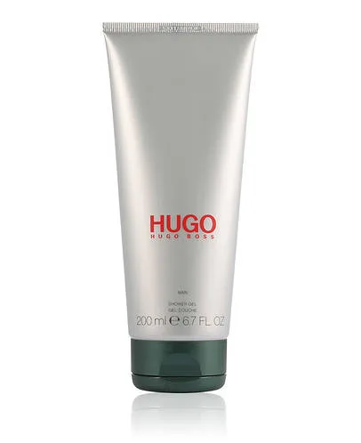 Чоловічий парфумований гель для душу Hugo Boss Hugo Man 200ml, зелений фужерний аромат