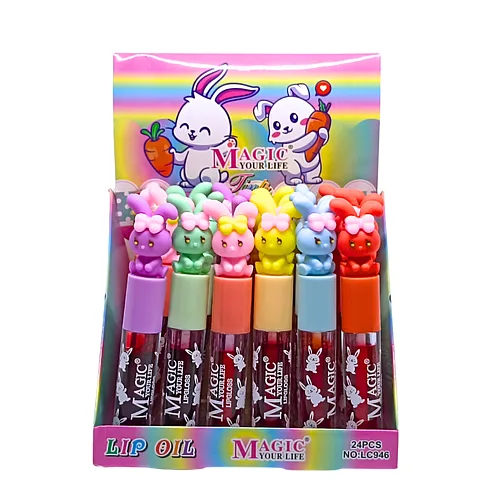 Блиск для губ зволожувальний Magic Lip Gloss LC946 (6 шт.)