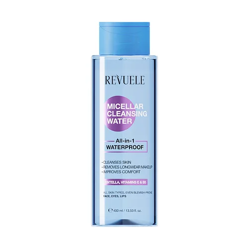 Міцелярна очищуюча вода Revuele All-in-1 WATERPROOF (5060565106932)