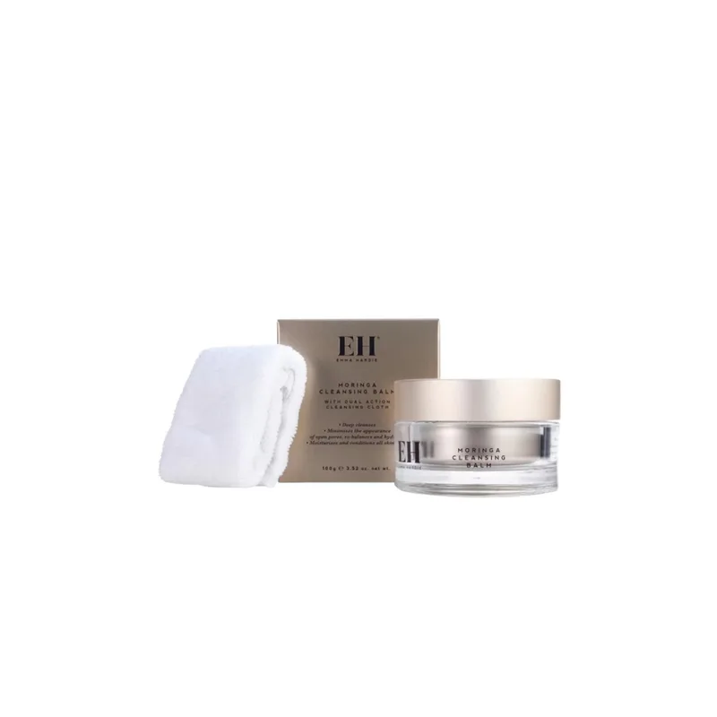 Emma Hardie Moringa Balm With Cloth Очищуючий бальзам для обличчя з рушником 100 мл.