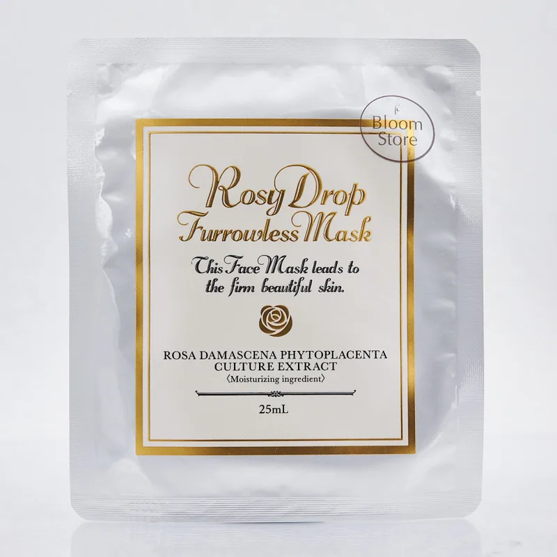 Rosy Drop Furrowless Mask Зволожуюча маска для обличчя проти зморшок (Набір 6 шт.)