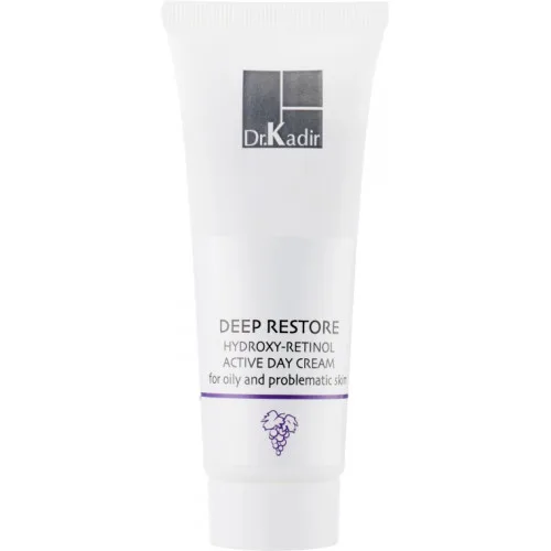 Денний крем для жирної і проблемної шкіри - Dr. Kadir Deep Restore Day Cream For The Oily And Problematic Skin