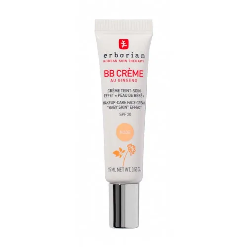 ВВ-крем з тонуючим ефектом, 5 в 1 - Erborian BB Cream Nude Au Ginseng SPF20 100ml